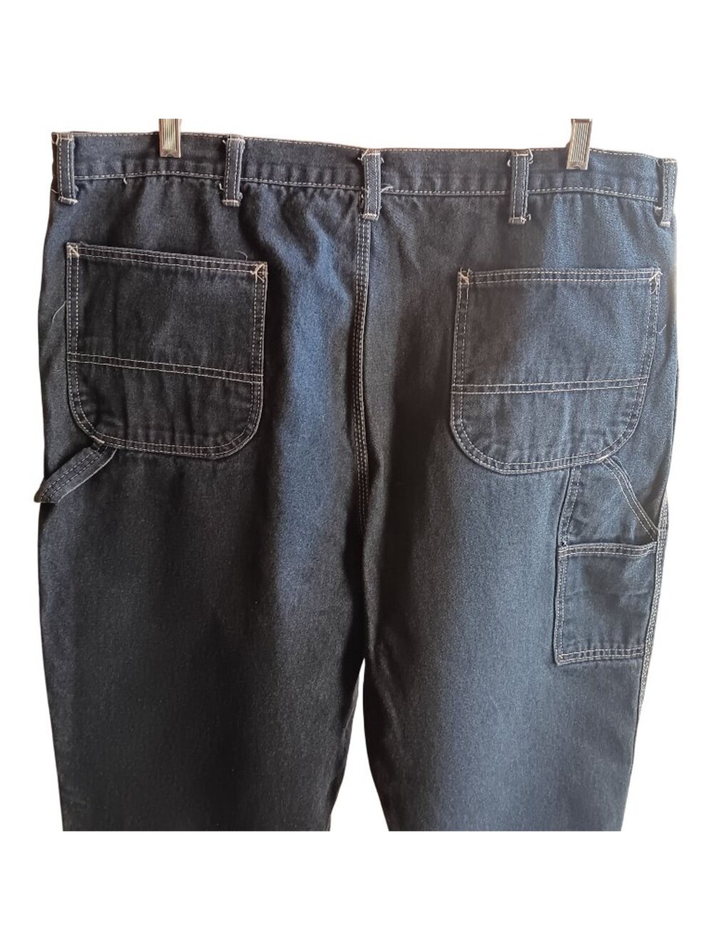 42x30 Vintage 1980's Mens Carpenter Jeans SEARS ROEBUCKS DENIM UTILITY MADE USA
